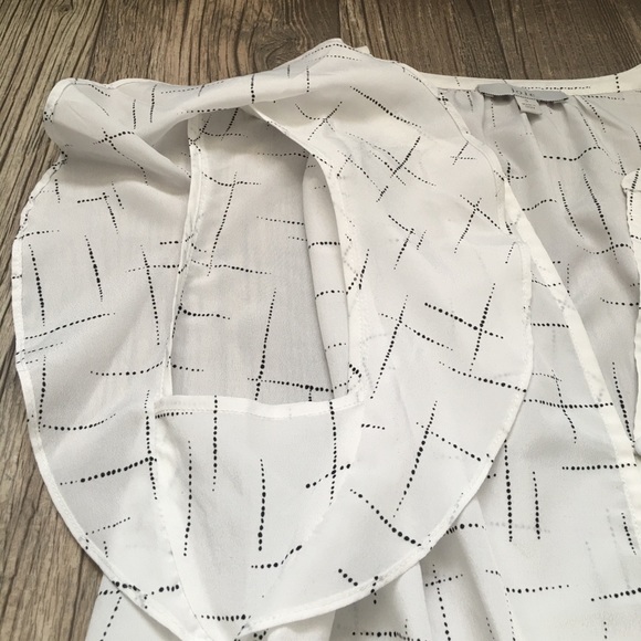 NEW Joie white and black blouse - Picture 5 of 9